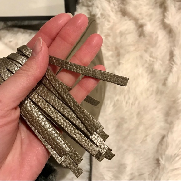 GUCCI SOHO DISCO CROSSBODY BAG GOLDEN BEIGE GOLD - Picture 8 of 8